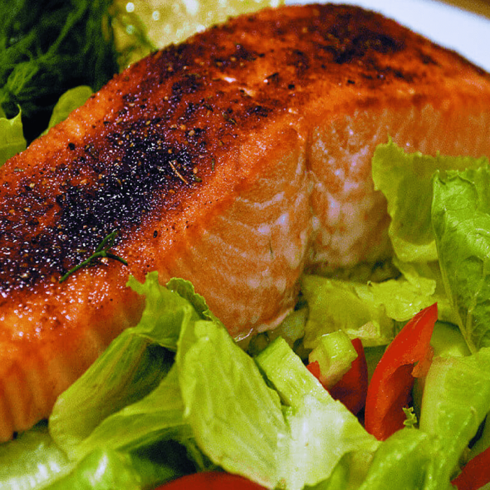Sixteen 8oz King Salmon Fillets