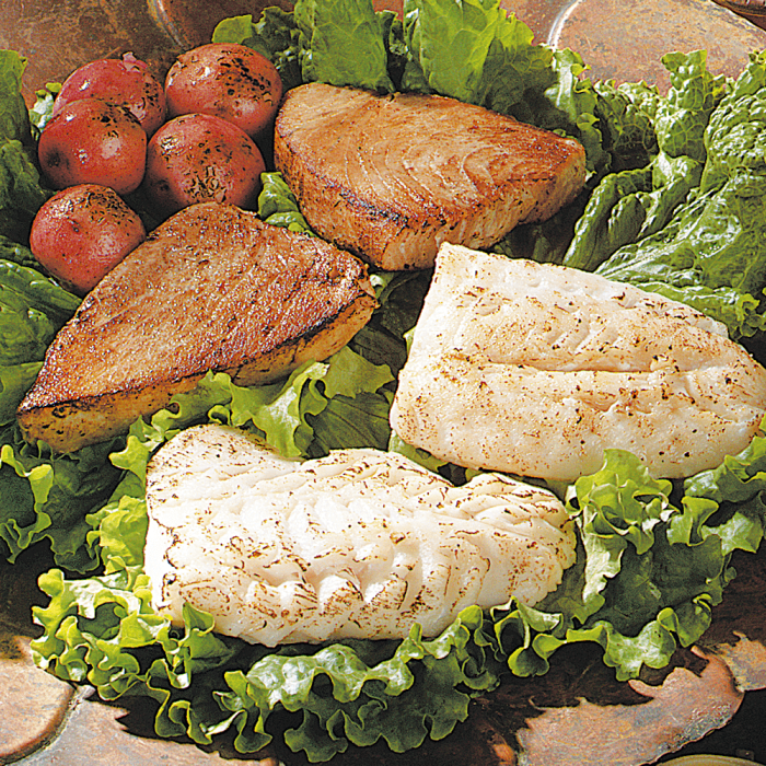 A variety of different products grouped together in the Buyer's Choice Sampler package.