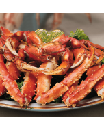 Jumbo King and Dungeness Crab Combo displayed in a serving dish.