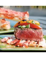Jumbo King Crab and Tenderloin Surf & Turf product.