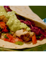 A fresh, raw Mahi Mahi fish ready for cooking.