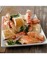 Alaska showcasing Wild Seafood like King Crab, King Salmon and Halibut