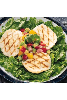 A combo pack of Halibut Cheek and Fillet, showcasing the fresh and high-quality seafood product.