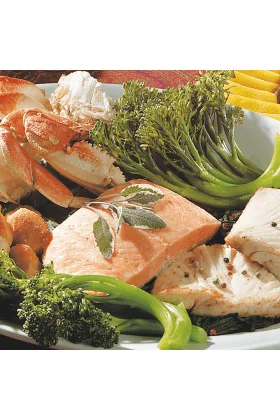 A variety pack of Alaskan special sampler showcasing an assortment of Wild Alaskan delicacies.