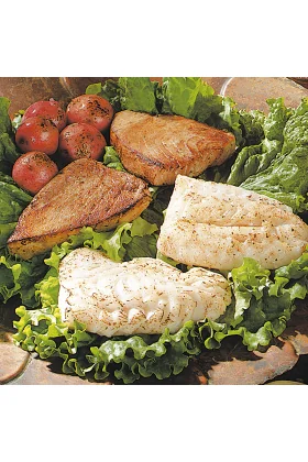 A variety of different products grouped together in the Buyer's Choice Sampler package.