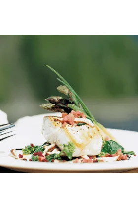 A combo pack of fresh Halibut and Black Cod, Sablefish